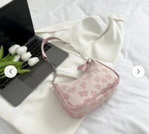 Casual Handbag สีชมพู