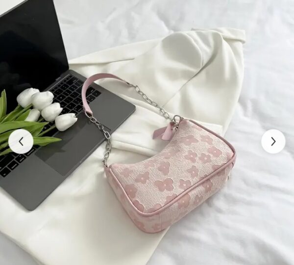 Casual Handbag สีชมพู