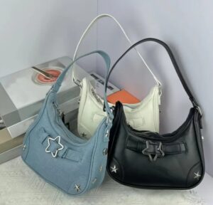 กระเป๋าถือ PU น้ำหนักเบาสไตล์ลำลอง